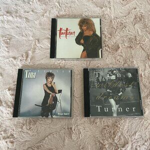 Tina Turner CD Lot 3 Break Every Rule, Private Dancer, & Wildest Dreams